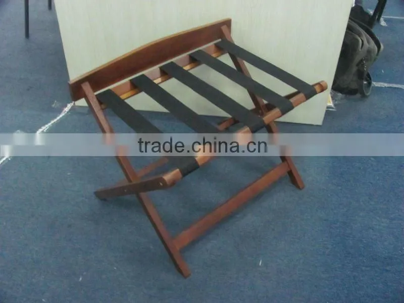 Hotel Wooden Luggage Rack