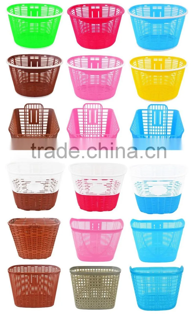 removable bicycle basket bicycle basket PLASTIC BASKET