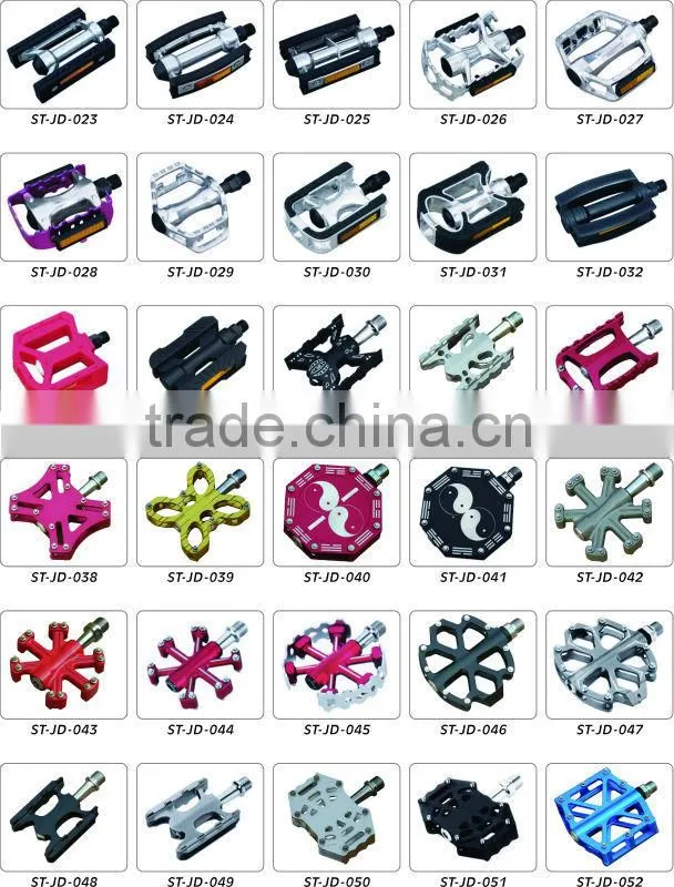 hot sale aluminum Alloy durable black bicycle pedal bicycle parts