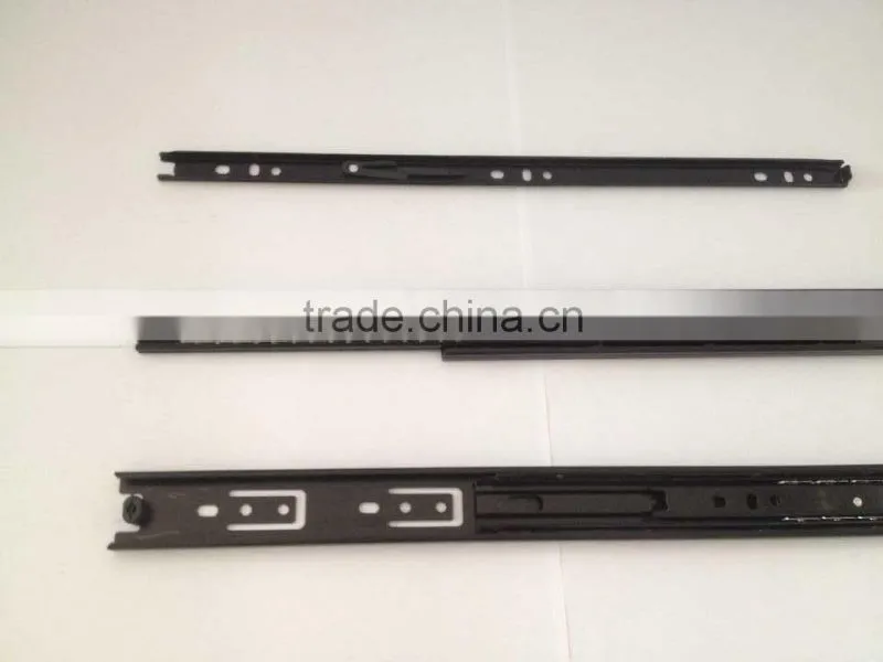 ZY: 30MM(0.7*0.7*0.7 ) 3-Fold Furniture Drawer Slide