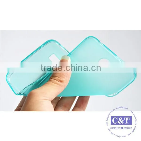 C&T Ultra Slim Soft TPU Gel Rubber Silicone Skin Shell Back Case Cover for Huawei Ascend Y635