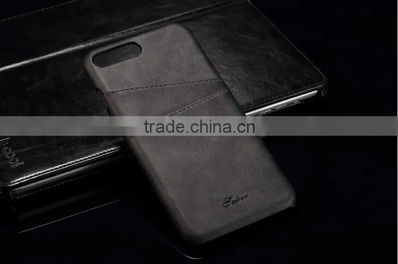 card slot leather case for iPhone 7 & iPhone 7 plus