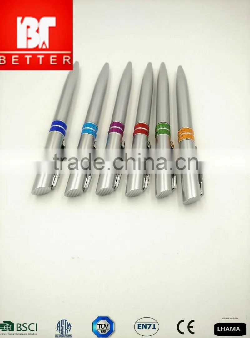 2016 new cheap semi-metal pen metal wholesale(SMR458B)