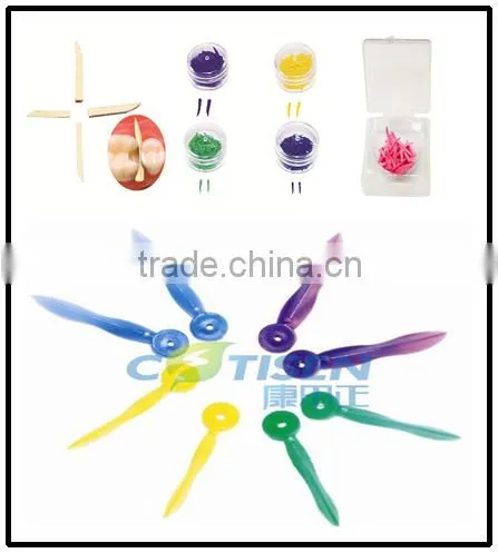 Plastic Dental Matrix Wedges With Hole