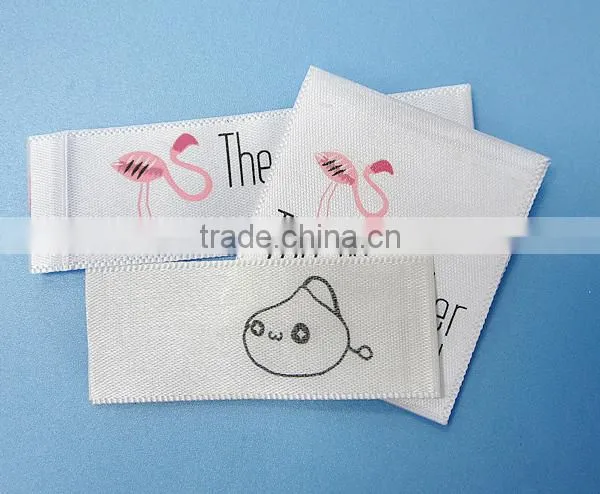 High Quality Polyester Satin Garment Care Label