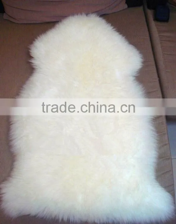 100% Genuine Australian Lamb Skin Fur Rug Shaggy Carpet
