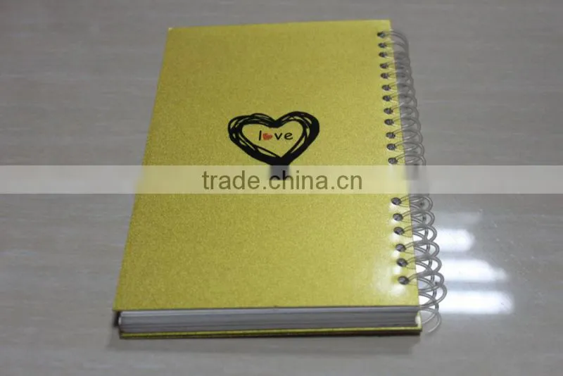 A5 cheap spiral bound exercise book supplier