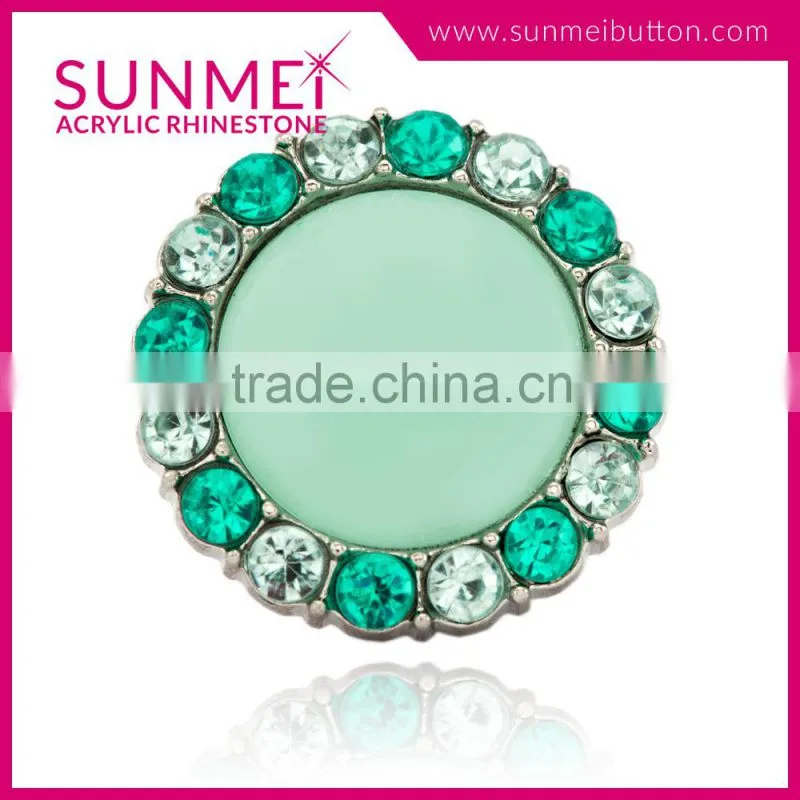 Best Selling Prodcuts Oval Shaped Buttons with Diamond