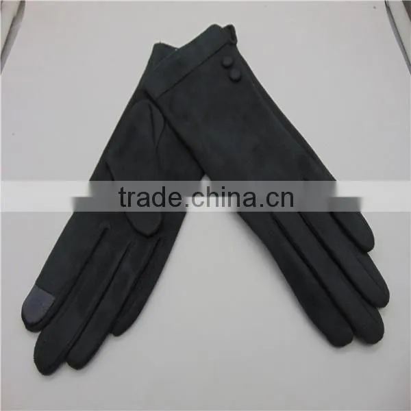Touchscreen Faux Suede Cycling Gloves/Thin Cycling Faux Suede Gloves