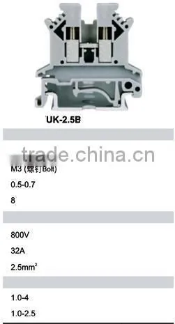 UK terminal block connector