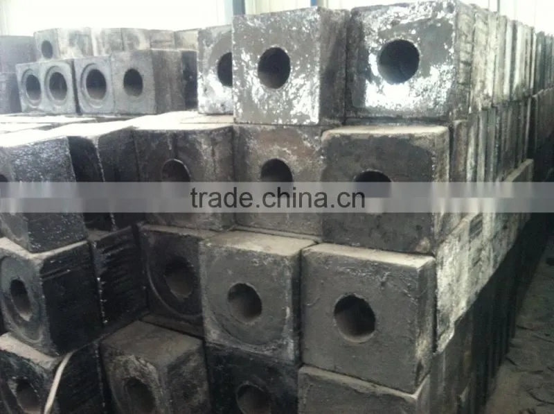 LQ Tundish Well Block with Metering Zirconia Nozzle