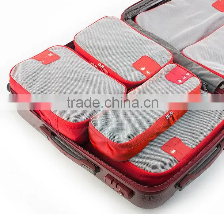 2016 new fashion packing cubes for travel luggage bag travel organizer bag