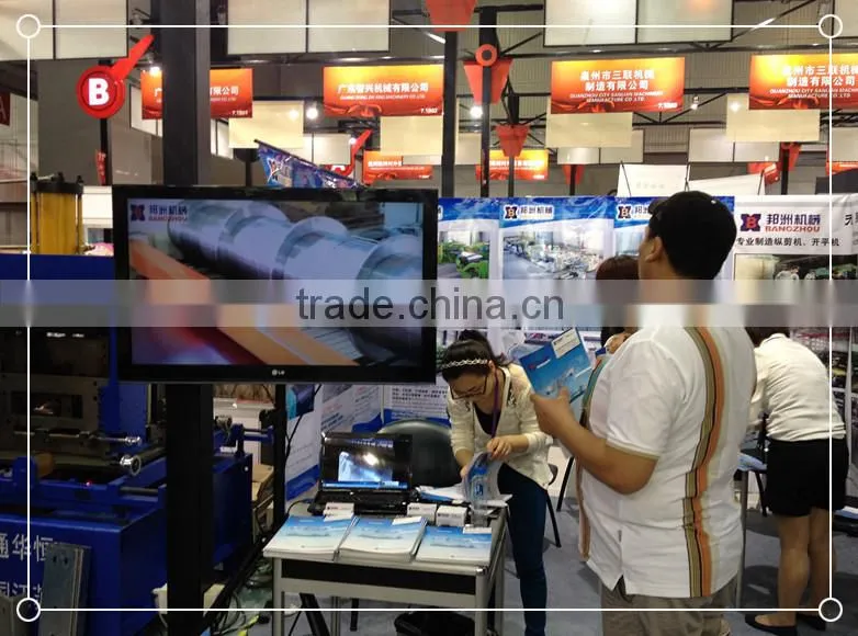 BG12x200 China steel and metal Strip straightening and cutting machine