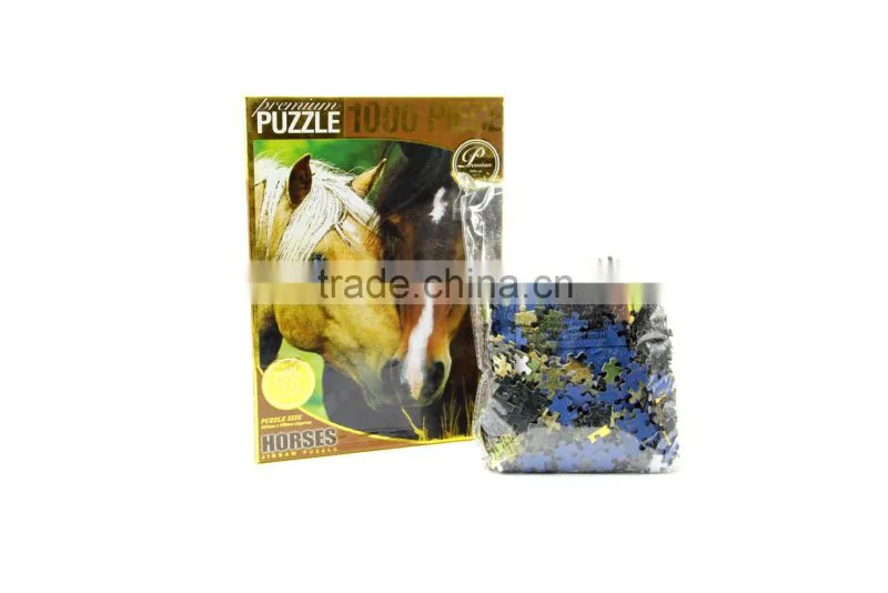 Horses Paper Jigsaw Puzzle with 1000 Pieces