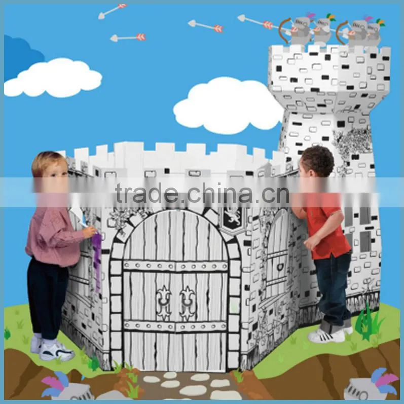 Hot Selling Children 3d Custom Paper Castle