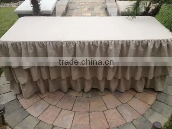 Steps In Table Skirting Square Table Skirting For Wedding