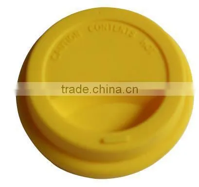 Portable 100% food grade Leakproof Starbucks Silicone stretch lid