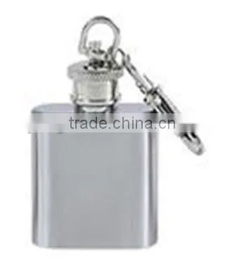Good!shaped stainless steel 2oz flask mini