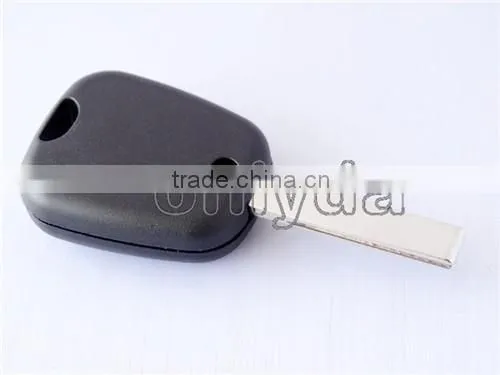 hot sale Peugeot 2 button remote key blank with hu8 blade without logo 50% free shipping