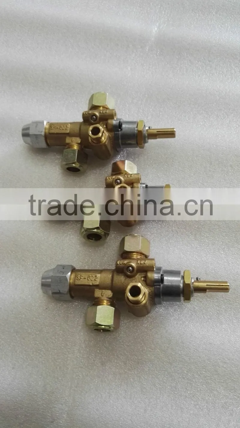 Hot sale industrial brass thermocouple gas detector with shut-off valve with pilot igniter