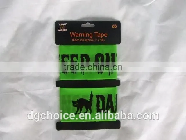 Colored wholesale custom 3inch pe warning tape