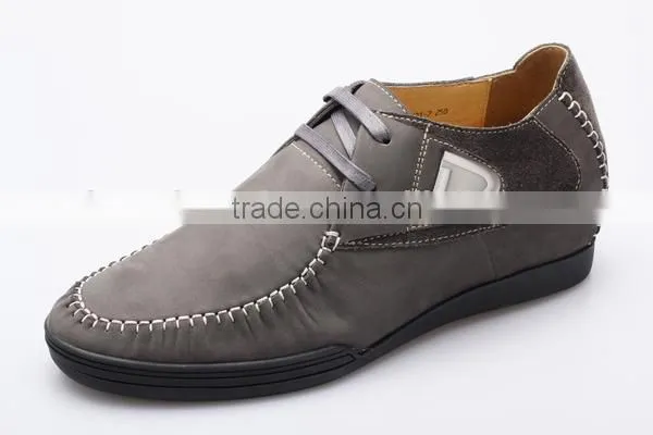 latest 2016 100% men suede leather shoes