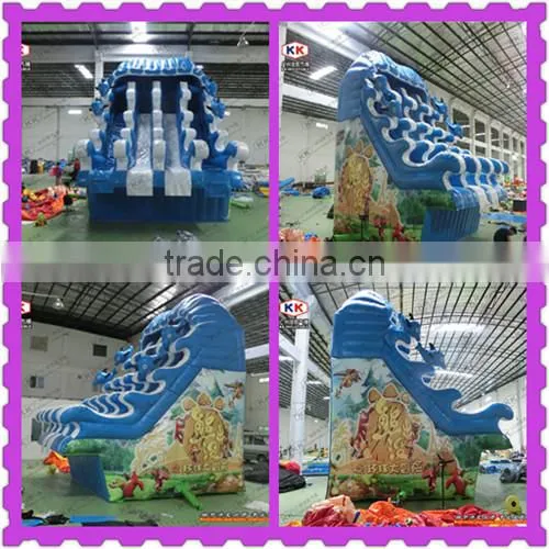 Crazy Longest Water Slide In City , Inflatable Sliding For Advertising In Vietnam Market , Water Slide Customized