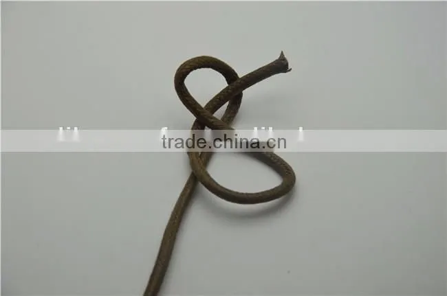 High Quality Multi-Color Waxed Cotton String,Waxed Cotton Cord For Hangtag