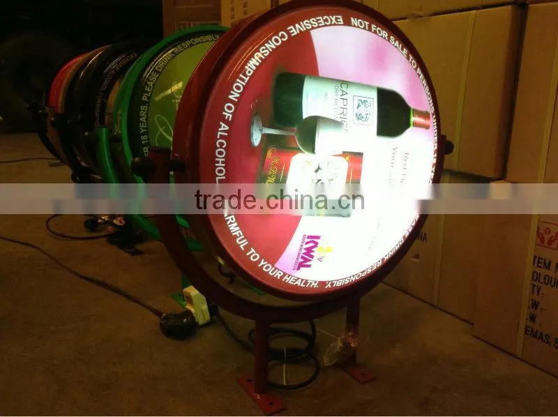 Rotating Light Box/outdoor light box