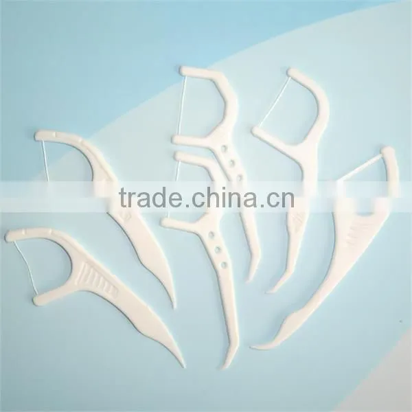 high quality dental floss toothpicks, disposable, but can be reusable over 10day, China supplier