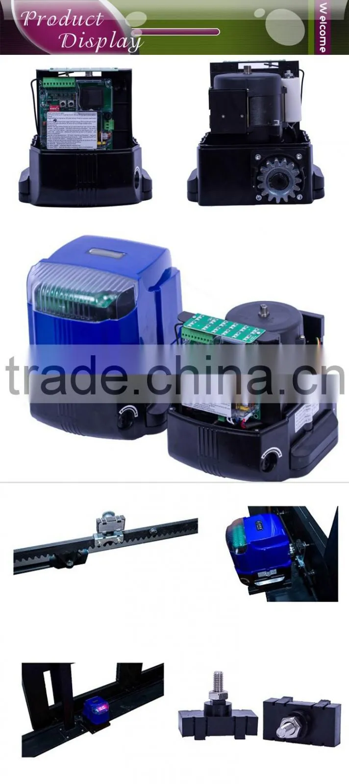gear motor for sliding gate