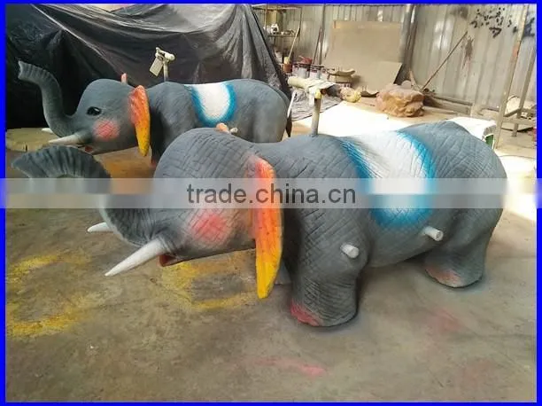 Coin Operated Animatronics walking dinosaur puppet