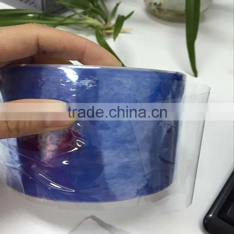 2015 Jiangsu Promotion Blue PVC Transparent Plastic Sheet Rolls