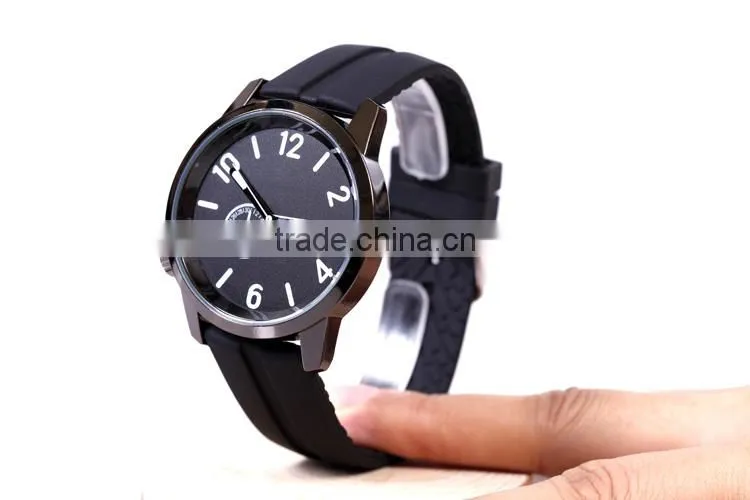 Silicone watches silicone rubber strip watch custom-made