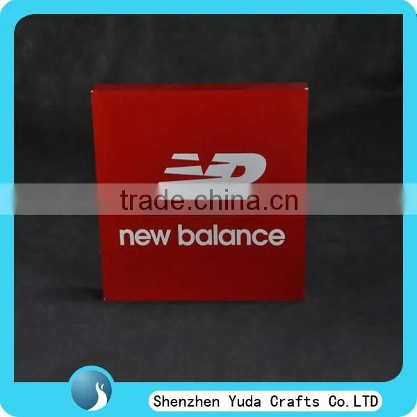 custom clear and colored cast acrylic block , engraved plexiglass logo block, silk-screen printing perspex brick 20-50mm thick
