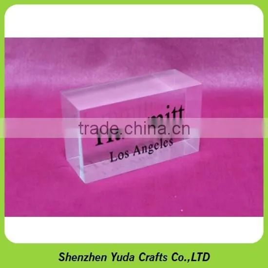 laser engraving design acrylic plaque block plexiglass awards display