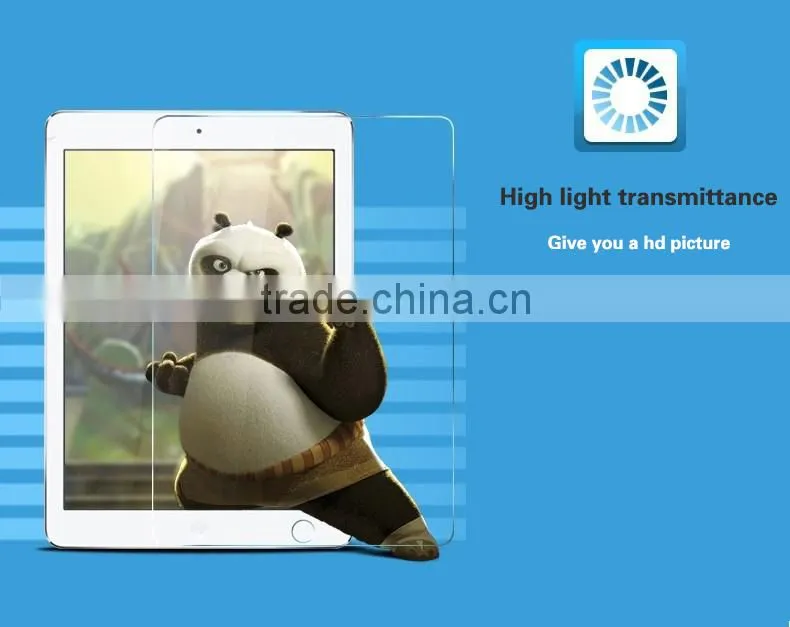9H tempered glass screen film for ipad Air tempered glass protective film