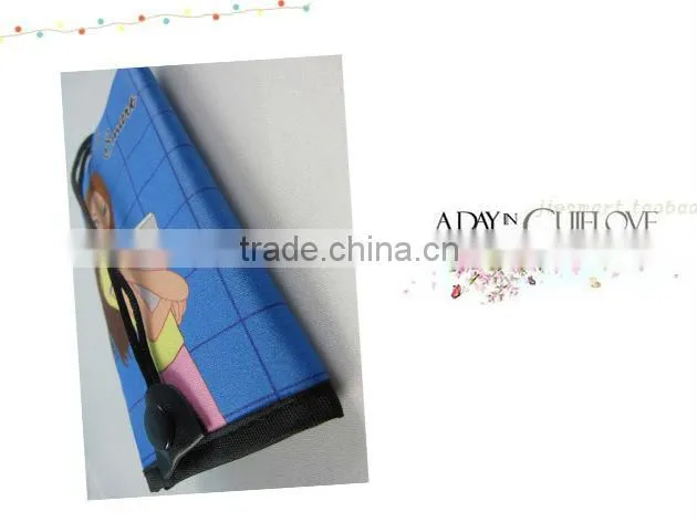artistic printing photo bag key case MOQ free