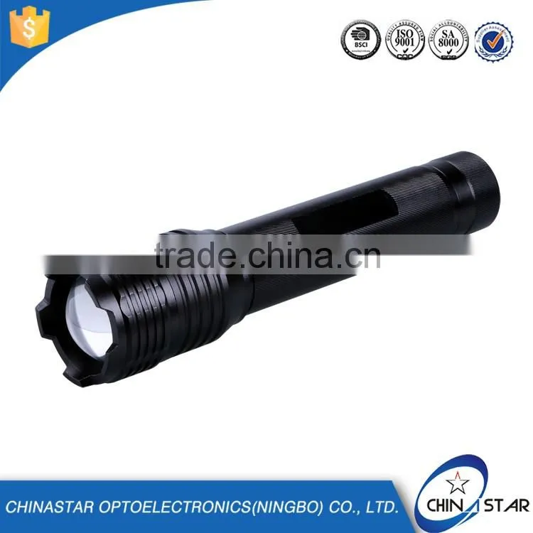 XP-E R3 Aluminium Magnet Rechargeable LED Flashlight