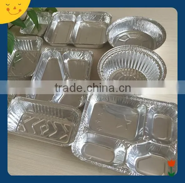 Small rectangle aluminium foil food container price
