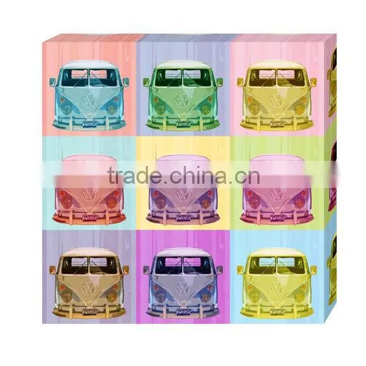 Classical bus canvas prints
