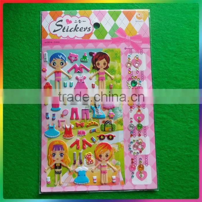 space ranger puffy sticker for children