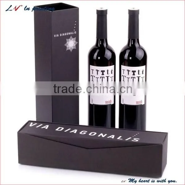 high quality luxury wine packaging box made in shanghai