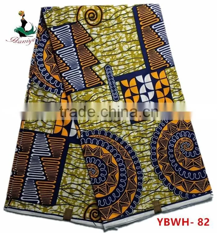African Fabric For Sale Wax Prints Cotton Fabric for lady