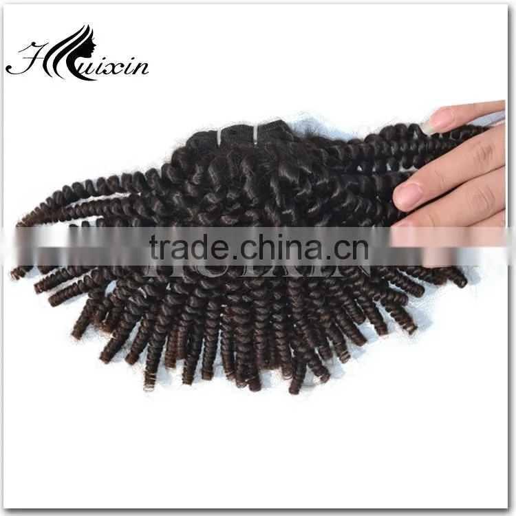 High Quality Russian Virgin Remy Kinky Curly Hair Weave