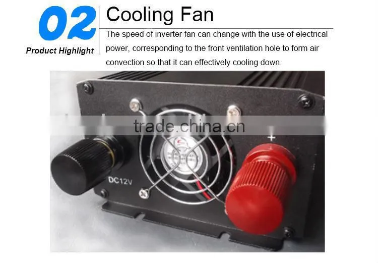 12V 220V ac to dc 500W modified sine wave inverter power home inverter with UPS