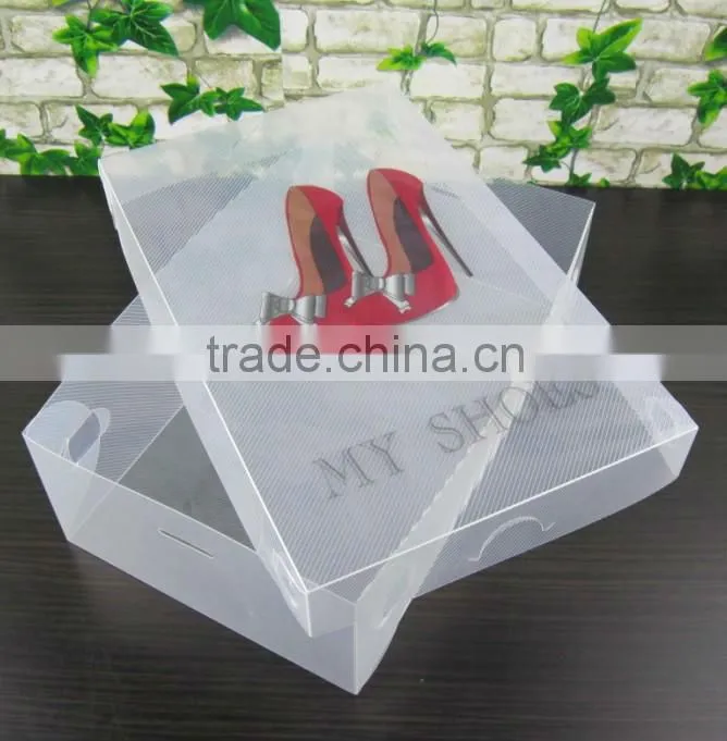 high quality cheap plastic shoe box wholesale