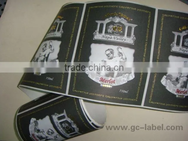 chemical adhesive label