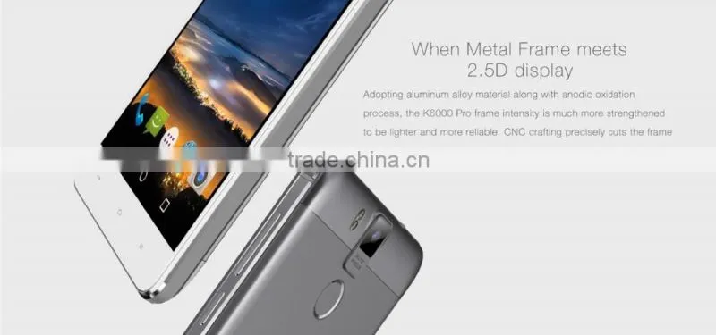 Oukitel K6000 Pro 6000mAh 5.5 inch 2.5D Arc Dragontrail Glass Screen Android 6.0 MTK6753 64bit Octa Core 3GB RAM 32GB ROM