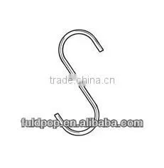 FLD Metal Customized made Durable different size Metal S hook